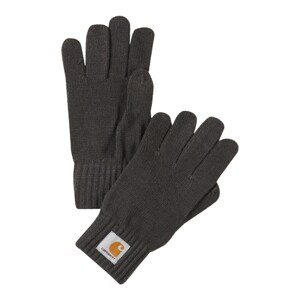 Carhartt WIP Prstové rukavice  sivá / biela / šafránová
