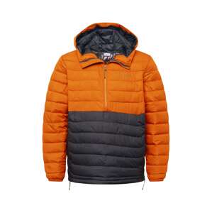 COLUMBIA Outdoorová bunda  tmavosivá / oranžová