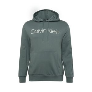 Calvin Klein Big & Tall Mikina  biela / smaragdová