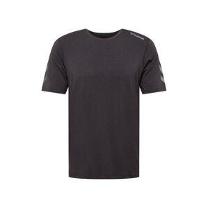 Hummel Funkčné tričko 'Mace'  čierna / tmavosivá