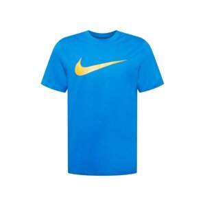 Nike Sportswear Tričko  modrá / oranžová