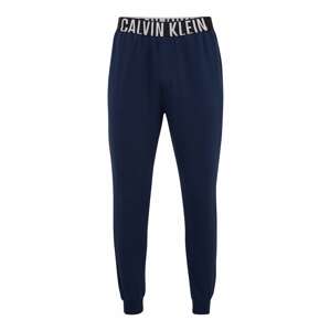 Calvin Klein Underwear Pyžamové nohavice  modrá / čierna / biela