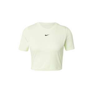 Nike Sportswear Tričko  pastelovo zelená / čierna