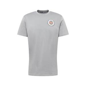 UNDER ARMOUR Funkčné tričko 'Alma'  sivá / biela / čierna / oranžová