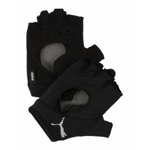 PUMA Športové rukavice  sivá / čierna