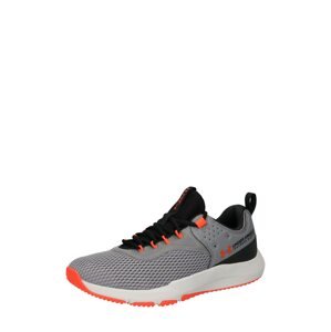 UNDER ARMOUR Športová obuv 'Charged Focus'  sivá / oranžová / čierna