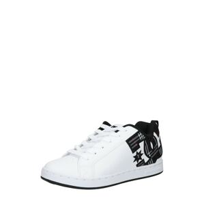 DC Shoes Nízke tenisky  biela / čierna