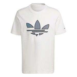 ADIDAS ORIGINALS Tričko 'Adicolor Shattered'  biela / modrá / čierna