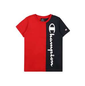Champion Authentic Athletic Apparel T-Shirt  vínovo červená / čierna / biela