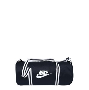 Nike Sportswear Cestovná taška  námornícka modrá / biela