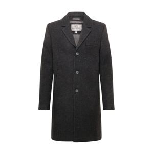 Brixtol Textiles Prechodný kabát 'Ian'  čierna