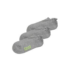 FALKE Ponožky  svetlosivá / zelená