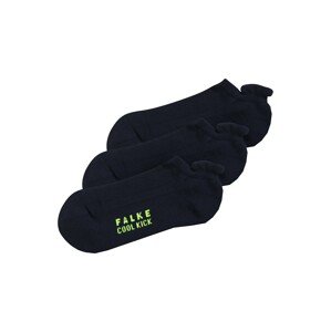FALKE Ponožky 'Cool Kick'  námornícka modrá / neónovo zelená