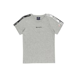 Champion Authentic Athletic Apparel T-Shirt  sivá melírovaná / biela / čierna
