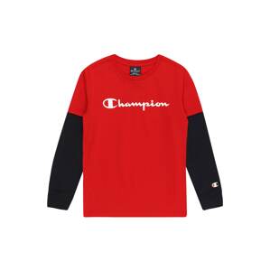 Champion Authentic Athletic Apparel Shirt  červená / čierna / biela