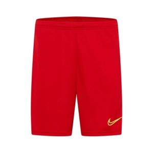 NIKE Športové nohavice  červená / svetlooranžová