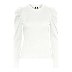 Vero Moda Curve Tričko 'Natasha'  biela melírovaná