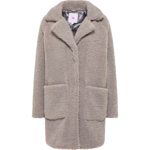MYMO Prechodný kabát  sivobéžová