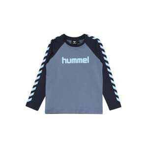 Hummel Funkčné tričko  kráľovská modrá / tmavomodrá / modrozelená