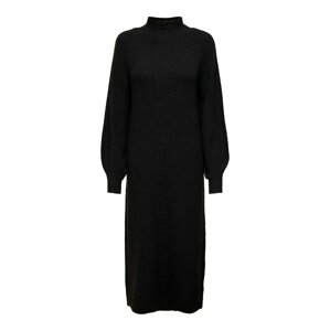 ONLY Pletené šaty 'Lucca'  čierna