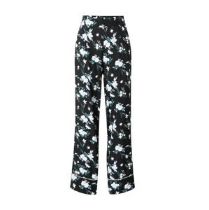 SCHIESSER Pyžamové nohavice  čierna / biela / smaragdová / svetlomodrá / krémová