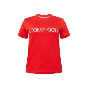 Calvin Klein Curve Tričko  červená / biela