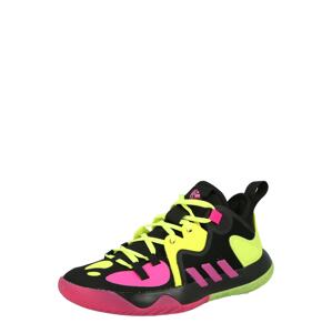 ADIDAS PERFORMANCE Športová obuv 'Harden Stepback 2'  čierna / ružová / žltá