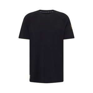 Maloja Funkčné tričko 'Stieglitz'  čierna / brokátová