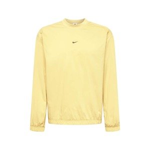 Nike Sportswear Mikina  žltá / čierna