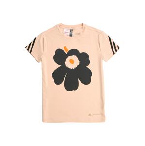 ADIDAS PERFORMANCE Funkčné tričko 'Primegreen'  ružová / čierna / oranžová