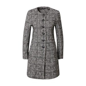 Sisley Prechodný kabát  sivá / biela / čierna