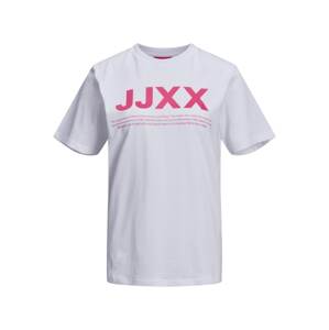 JJXX Tričko 'Anna'  ružová / biela