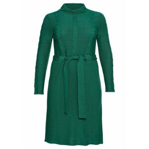 SHEEGO Pletené šaty  zelená