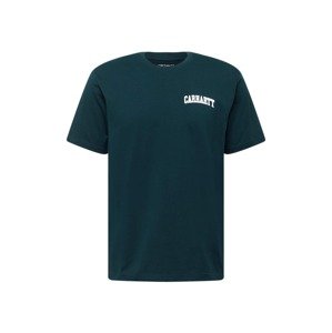 Carhartt WIP T-Shirt  zelená / biela