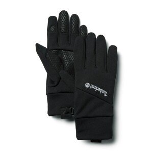 TIMBERLAND Prstové rukavice  čierna / šedobiela