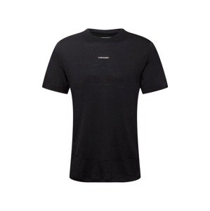 ICEBREAKER Funkčné tričko 'Meteroa'  čierna / biela