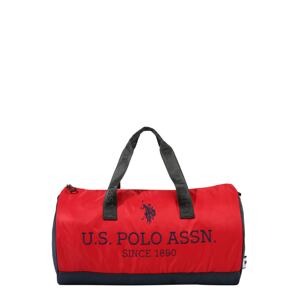 U.S. POLO ASSN. Víkendová taška 'New Bump'  námornícka modrá / červená