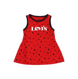 LEVI'S Šaty  červená / čierna / biela