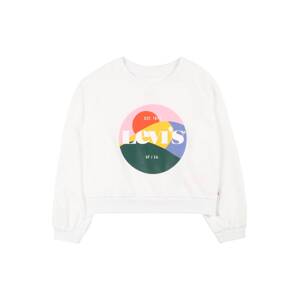 LEVI'S Sweatshirt  biela / zmiešané farby