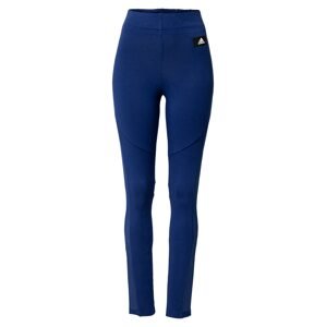 ADIDAS PERFORMANCE Športové nohavice  modrá / čierna / biela