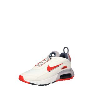 Nike Sportswear Nízke tenisky 'Air Max 2090'  biela / svetločervená / tmavomodrá / sivá