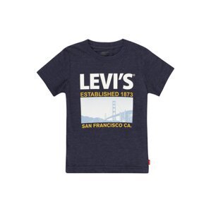 LEVI'S Shirt  námornícka modrá / biela / limetková / dymovo modrá