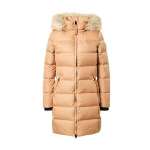 Calvin Klein Zimný kabát  farba ťavej srsti