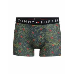 Tommy Hilfiger Underwear Boxershorts  tmavozelená / červená / žltá / čierna