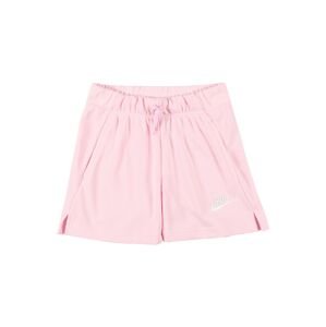 Nike Sportswear Nohavice  biela / pastelovo ružová