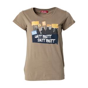 Derbe T-Shirt 'Watt Mutt Girls'  tmavošedá / zmiešané farby