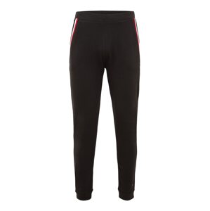 Tommy Hilfiger Underwear Pyjamahose  čierna / tmavomodrá / červená / biela