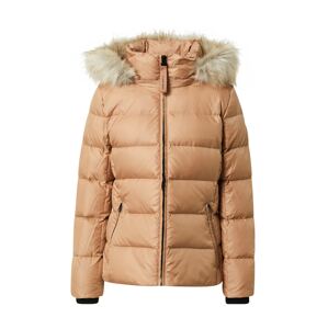 Calvin Klein Zimná bunda  farba ťavej srsti
