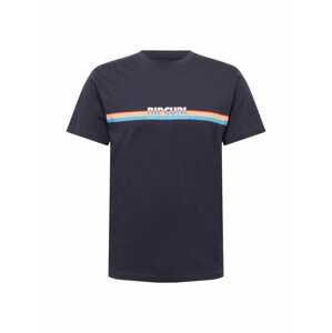 RIP CURL Funkčné tričko 'Surf Revival'  námornícka modrá / tyrkysová / marhuľová / biela