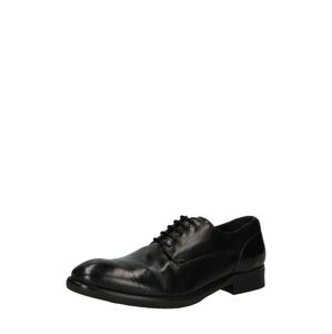Hudson London Šnurovacie topánky 'DORSAY'  čierna